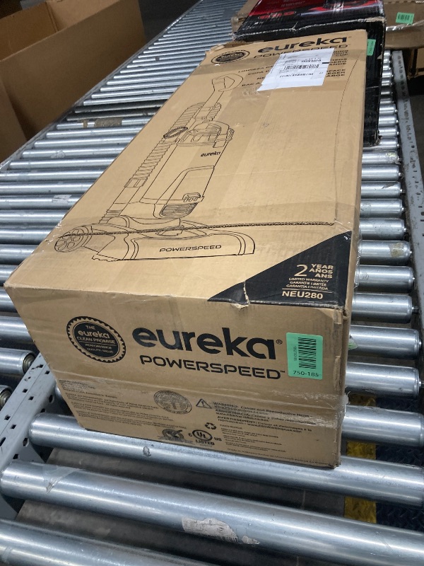 Photo 1 of ***DIRTY***Eureka Lightweight Powerful Upright Vacuum Cleaner for Carpet and Hard Floor, PowerSpeed, New Model,Blue,black/New Model