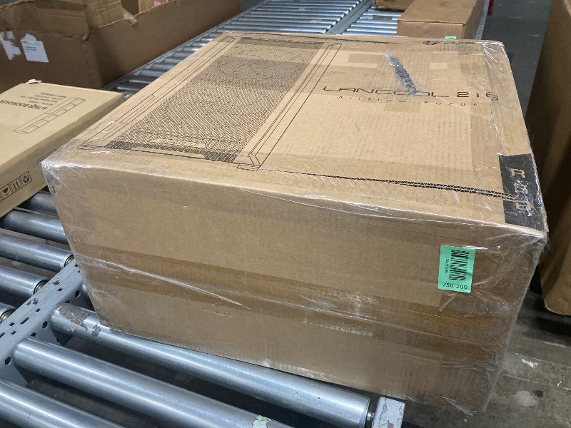 Photo 1 of ***BROKEN***LIAN LI LANCOOL 216 E-ATX PC Case, Airflow Focus RGB Gaming Computer Case with All-Around Mesh Panels, 2x160mm & 1x140mm PWM Fans Pre-Installed and Innovative Rear PCIe Fan Bracket Chassis (Black)