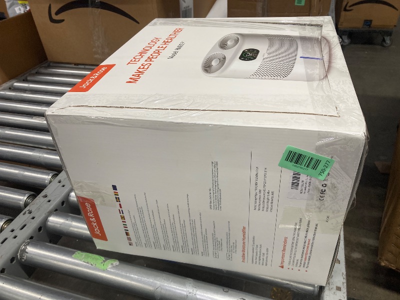 Photo 1 of ***MISSING POWER CORD -SELLING AS IS*** Reusable Wick Evaporative Humidifier for Bedroom Quiet Healthy Baby Humidifier, No White Dust, Evaporative Humidifier Large Room 800ml/h 3 Speeds, 2