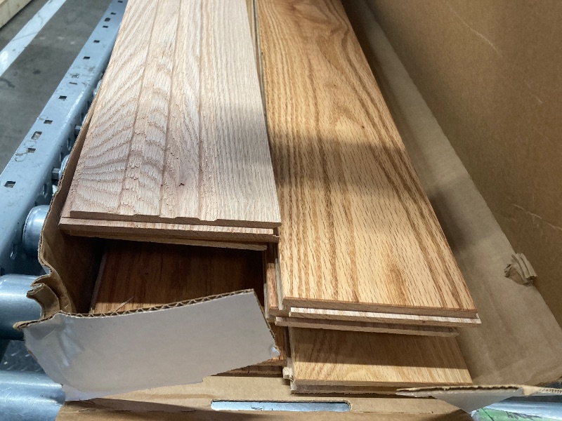 Photo 1 of  Red Oak Solid Hardwood 5-in  wide 3/4-inch thick 