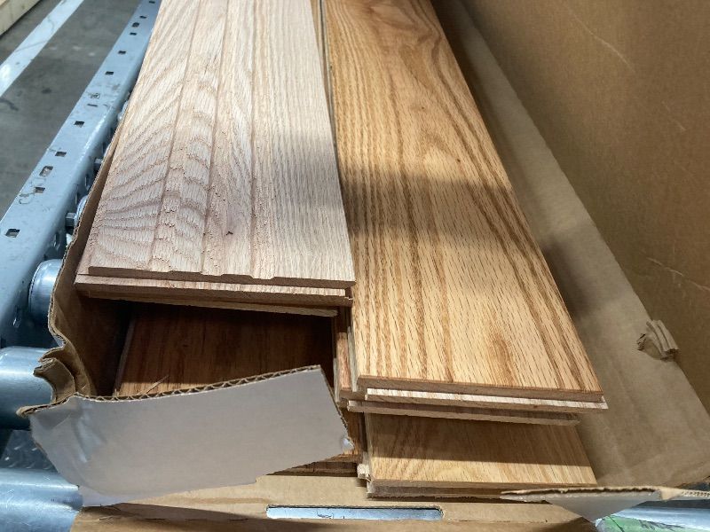 Photo 1 of  Red Oak Solid Hardwood 5-in  wide 3/4-inch thick 