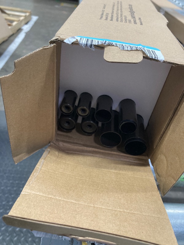 Photo 1 of 1 Inch Double Curtain Rods 66 to 120 Inches (5.5-10ft), USFOOK Bronze Heavy Duty Drapery Rods for Windows 69 to 111 Inches, Telescoping Dual Curtain Rod with Woven Leaf Finials