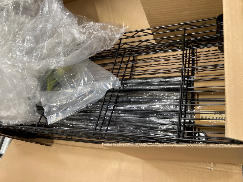 Photo 1 of  4-Shelf Steel Wire Rack