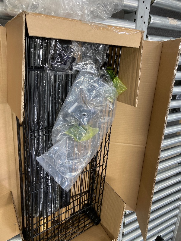 Photo 1 of  4-Shelf Steel Wire Rack