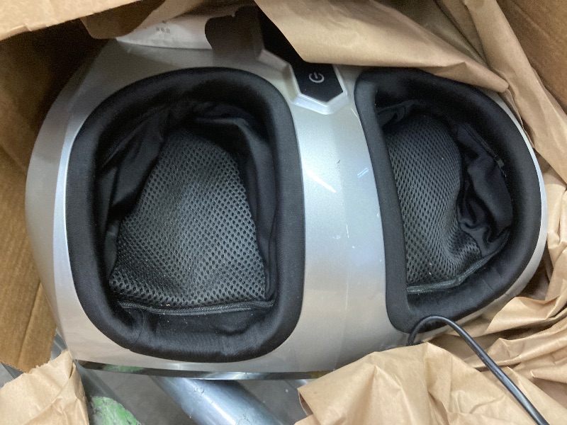 Photo 1 of ***USED-MISSING PLUG SELLING AS IS*** Miko Shiatsu Foot Massager with Heat Kneading and Rolling and Pressure Settings - Remote Contro