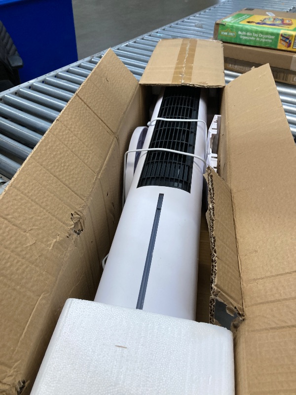 Photo 1 of ***LEAKS WATER***AEROZY Windowless Portable Air Conditioner, 45.4" Evaporative Cooler with Remote for Room No Window, Digital Display, 12H Timer, Quiet Cooling Fan for Bedroom and Indoor Use***LEAKS WATER***