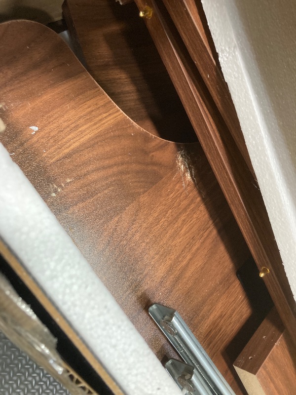 Photo 1 of *Scratches* Brown Circular Table