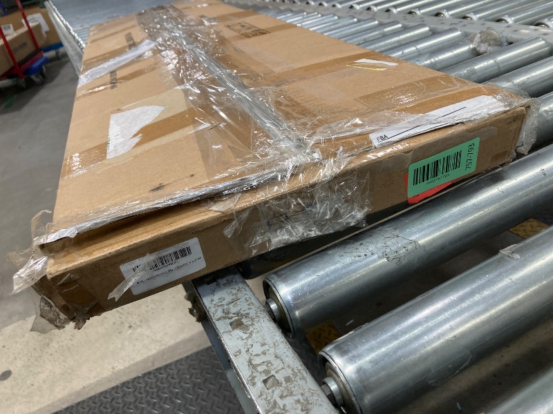 Photo 1 of *PARTS ONLY/SELLING AS IS* *Pieces broken/Cracked* Slatwall Panels 4'x 2' Garage Slat Wall Storage Systems, Slat Wall Paneling Garage Wall Organizer, White Slat Board PVC Wall Panels Slatwall Displays Garage Tool Organizer Wall Mount Ladder Bike Rack
