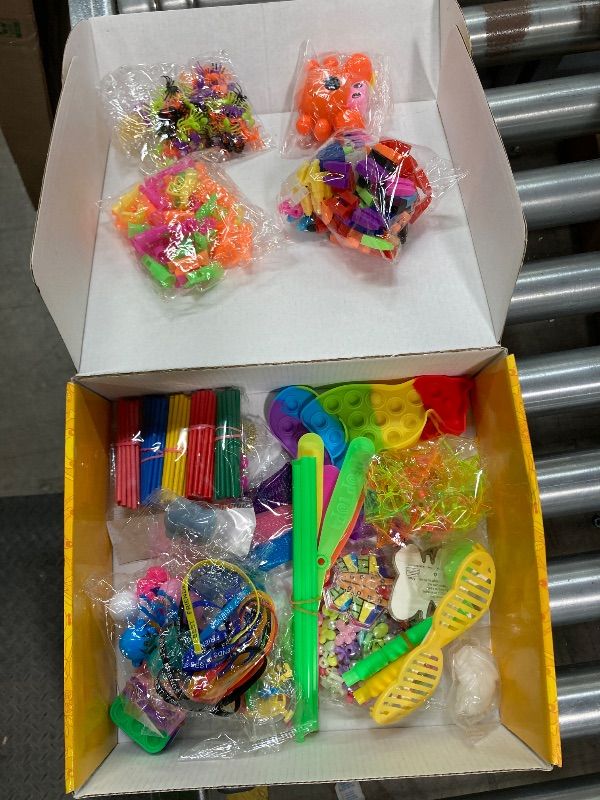 Photo 1 of ***MISSING PIECES -SELLING AS INCOMPLETE*** Kids Party Favors Stocking Stuffers Gifts,Fidgets Toys Pack,Bulk Toys for Carnival Treasure Classroom Prizes Box,Adults Stress Relief Sensory Toys,Pinata Filler, Autism Autistic Children ADHD