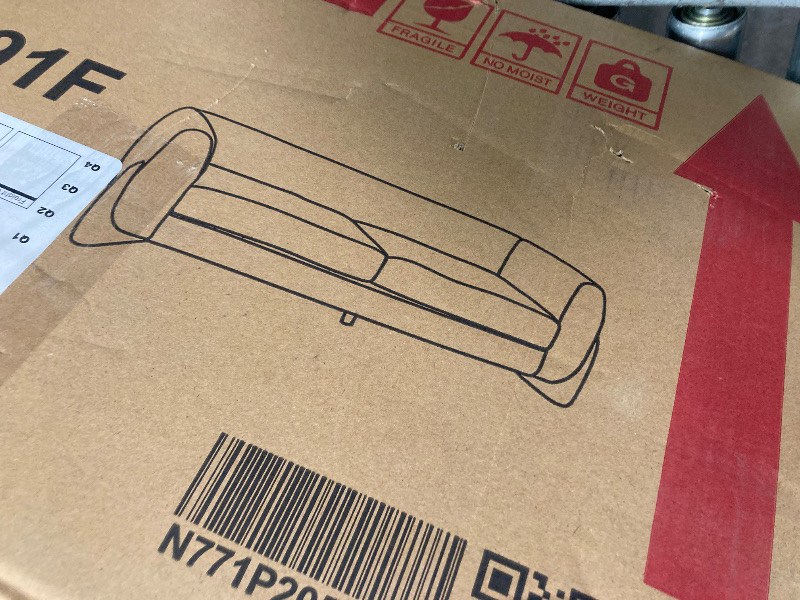 Photo 1 of *BOX 2/2 only* *Arms only* Green Sofa two seater