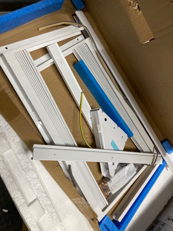 Photo 1 of *Scratches* Frigidaire 23,000 BTU Window Air Conditioner with Supplemental Heat, Dehumidifier, and Remote, 230V, Cools up to 1400 Sq. Ft. for Apartment, Bedroom, Large Rooms