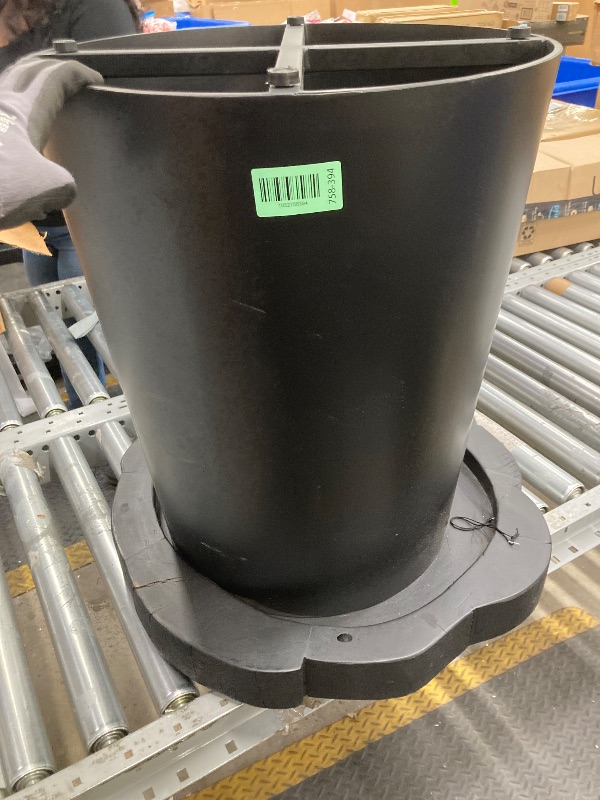 Photo 1 of *Scratches in paint* Signature Design by Ashley Wimbell Contemporary Tapered Base End Table, Black