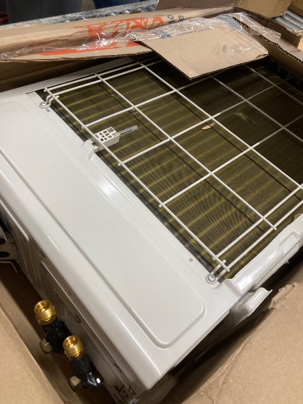 Photo 1 of *Dirty* *Minor damage to back area* *Missing pieces* KLIMAIRE 12,000 BTU Do-it-Yourself Mini Split 19 SEER2 Mini Split Heat Pump Air Conditioner w/ 25-ft Pre-Charged Quick-Connect Installation Kit - 230V