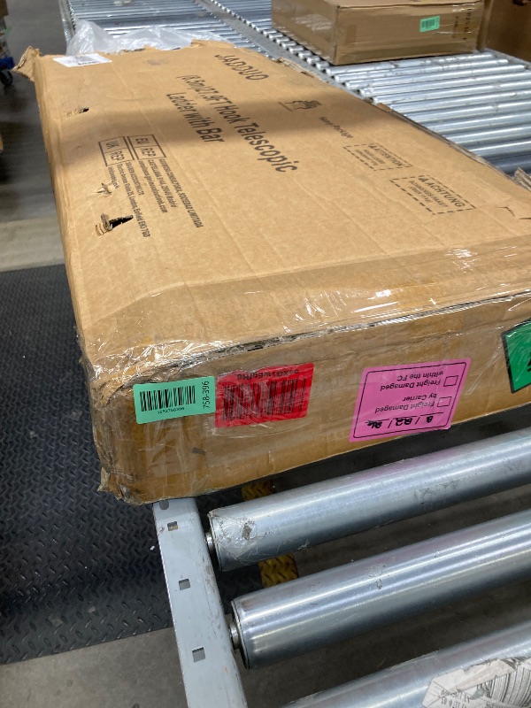 Photo 1 of *Damage to box* JADDUO Telescoping Ladder,27.9 FT Extension Ladder,Aluminum Lightweight Telescopic Ladder with 2 Triangle Stabilizers, Telescoping Attic Ladders RV Ladders for Travel