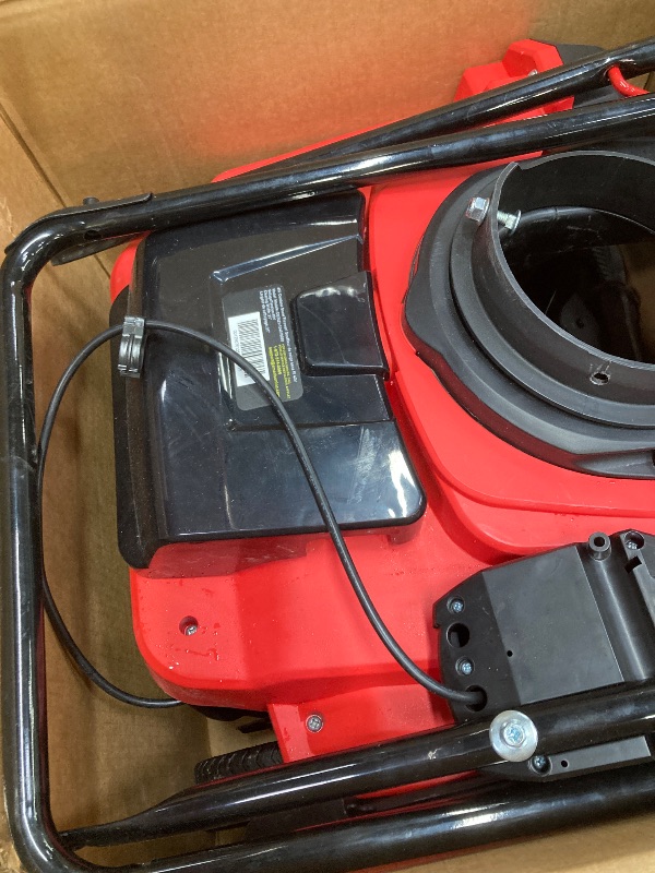 Photo 1 of *Dirty* PowerSmart 40V Cordless Snow Blower, 21'' Cleaning Width/6'' Cleaning Depth Snow Blower with LED Light & 30 FT Throwing Distance, Battery and Charger Included,Perfect for Driveway,Garden, Deck,Garage