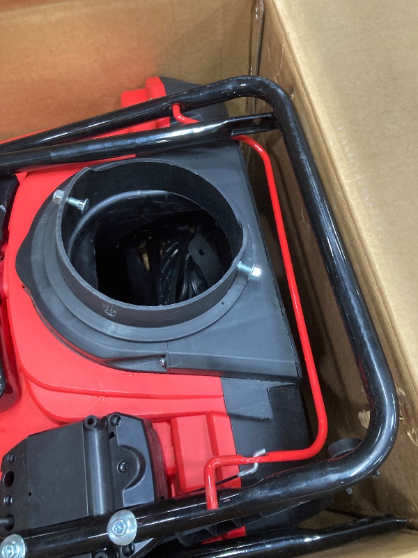 Photo 1 of *Dirty* PowerSmart 40V Cordless Snow Blower, 21'' Cleaning Width/6'' Cleaning Depth Snow Blower with LED Light & 30 FT Throwing Distance, Battery and Charger Included,Perfect for Driveway,Garden, Deck,Garage