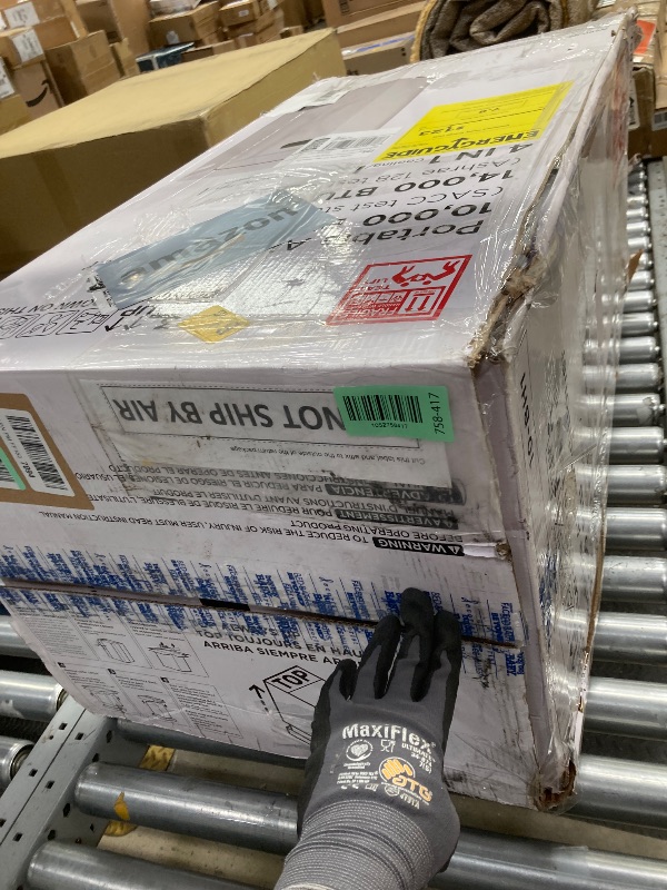 Photo 1 of *Dent* 14000 BTU Portable Air Conditioners with Heater,Cools Up to 700 Sq.Ft, Quiet Portable AC Unit with Remote Control & Installation Kits for Large Rooms,White
