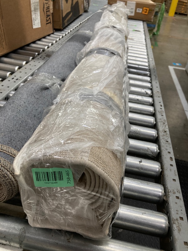 Photo 1 of *Tape damage?* Loloi Amber Lewis Monty Collection MOT-06 Pebble/Beige 7'-10" x 10', .50" Pile Height, Area Rug