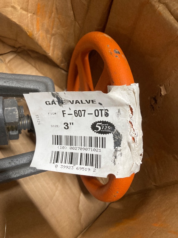 Photo 1 of *Scratches* NIBCO Gate Valve 3"