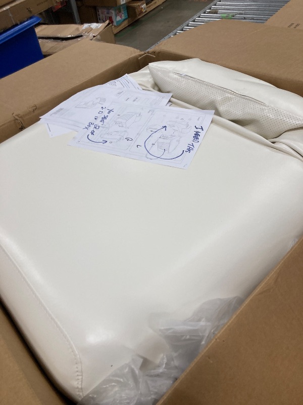 Photo 1 of *Boxes 1 & 2* Recliner Chair, Electric Power Lift Chair with Remote, Stand Assist for Elderly, 3 Adjustable Positions, USB Charging Ports, Cup Holders, Side Storage Pockets, Comfortable Sofa for Living Room, White