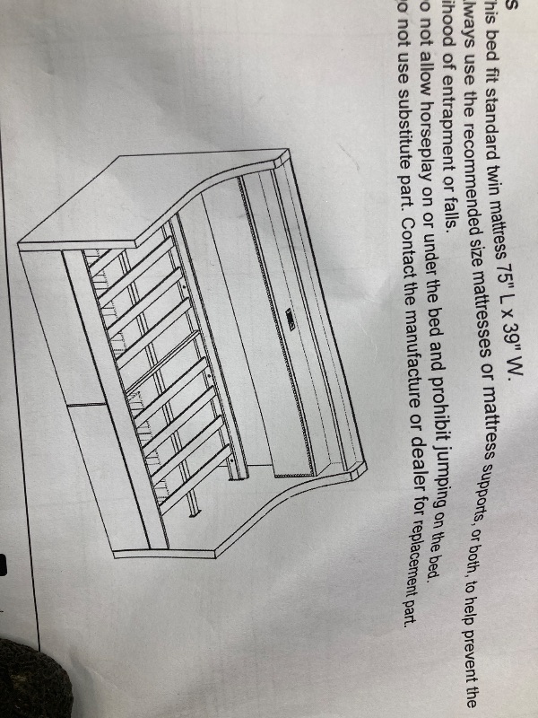 Photo 1 of  Twin Size Daybed with Storage Drawers