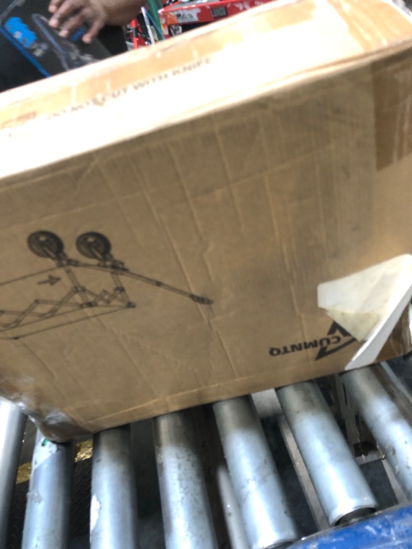 Photo 1 of Collapsible Wagon Cart with Wheels, Heavy DutyFoldable Wagon Cart with 230lbs Weight Capacity, UtilityBeach Wagons Portable for Outdoor, Grocery, Camping,.Shopping, Rose Red