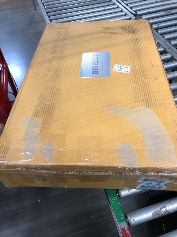 Photo 1 of *USED*
Amazon Basics Portable TV Dinner 4-Pack Rectangular Folding Tray Table with Storage Rack, Black, 15" x 19" x 26"