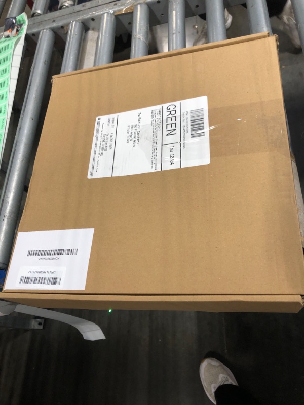 Photo 1 of [ Timer ] 6 Ft Pop Up Christmas Tinsel Tree, Green Collapsible Christmas Tree with 50 Colorful Light 16 Candy 10 Ball 4 Snowflake Merry Christmas Bow DIY Ornaments Battery Operated Xmas Decor Indoor