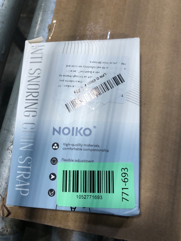 Photo 1 of *USED*
Anti Snoring Chin Strap Adjustable, Effective Anti Snoring Device, Snore Stopper Breathable and Durable for Adult (Black, L)