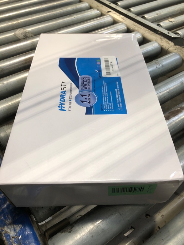 Photo 1 of 1.1 Gallon Refrigerator Water Dispensers Bottle with Faucet, Spigot & 58mm Screw Cap - BPA Free Plastic Leak-Proof | Slimline Mini Fridge Beverage Drink Dispenser for Parties