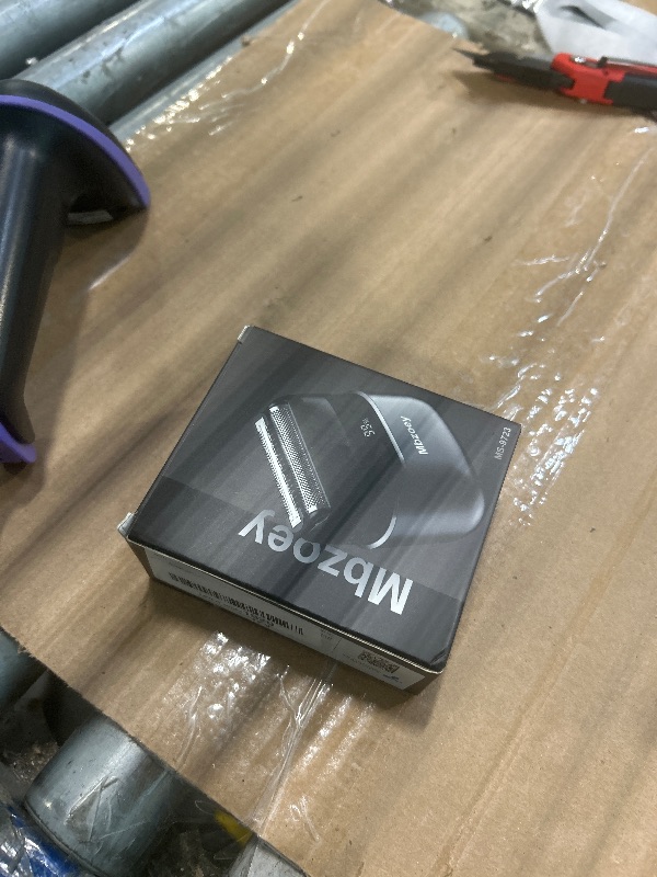 Photo 1 of Mbzoey Electric Foil Shavers for Men: Mini Electric Razor for Face - IPX7 Waterproof Cordless Razor with LED Display & Fast Charge - Micro-Comb Technology & Precision Blades, Black