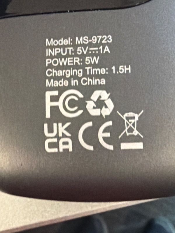 Photo 5 of Mbzoey Electric Foil Shavers for Men: Mini Electric Razor for Face - IPX7 Waterproof Cordless Razor with LED Display & Fast Charge - Micro-Comb Technology & Precision Blades, Black