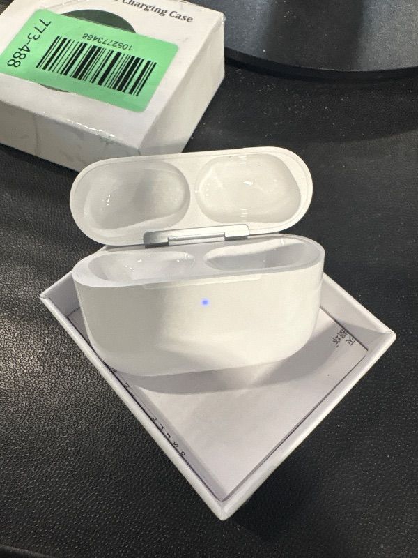 Photo 1 of **CASE ONLY**
Jinstyles Charging Case Replacement for AirPods Pro 3 - Wireless Charger Case Compatible with Air Pods Pro 3rd Generation with Touch-Control Bluetooth Pairing Sync & 450mAh Battery