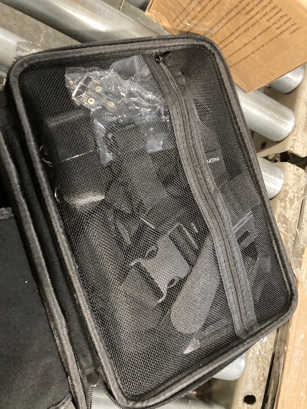 Photo 1 of ***MISSING PARTS***PellKing Accessories Kit for DJI Osmo 360,Included Carrying Case with Belt,2 Pcs Metal 1/4" Adapter,Handlebar Clamp,Magnetic Mount,43in Selfie Stick,Chest Strap,Head Strap,Backpack Mount,and Others