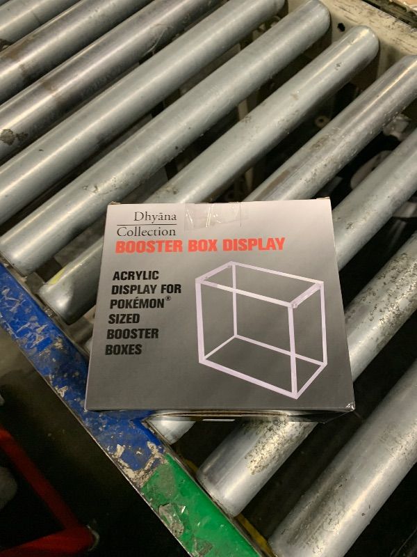 Photo 1 of ***SIMILAR ITEM*** ***SEE WAREHOUSE PHOTOS*** Acrylic Clear Magnetic Display Case 6MM Thick Magnetic Closure Made for Pokemon TCG Booster Boxes