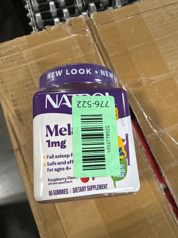 View 2 of *8ONLY ONE**
Natrol Kids Melatonin 1mg, Supplement for Restful Sleep, Sleep Gummies for Children, 60 Raspberry-Flavored Melatonin Gummies, 60 Day Supply