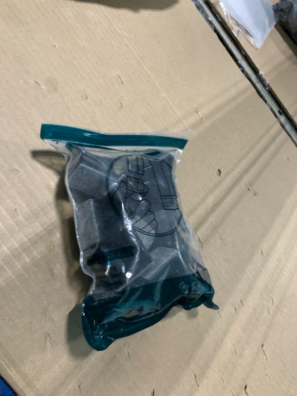 Photo 1 of 1" x 1 1/2" Rectangle Chair Leg Protectors for Hardwood Floors, Silicone Covers to Protect Wood Tile Floors Felt Pads Furniture Leg Caps Reduce Noise. Easy to Move.16 PCS Black.