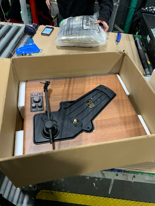 Photo 1 of **UNTESTED**
Syitren Paron Record Player Vintage Turntable for Vinyl Records with Built-in Speakers Bluetooth Retro Phonograph Wood Walnut