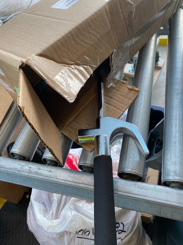 Photo 1 of **MISSING PARTS - No key**
KalraMay Steering Wheel Lock Anti-Theft Device,Car Steering Wheel Lock with Adjustable Features and Safety Hammer?Suitable for All Cars(Black)