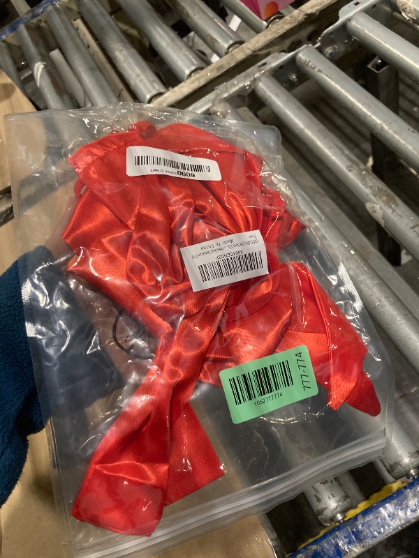 Photo 1 of ** USED ** EASYLONGJEE Sexy Christmas Lingerie Set, Teddy Babydoll Strap Bow Tie Lingerie Bodysuit for Women Red Onesize 2-8