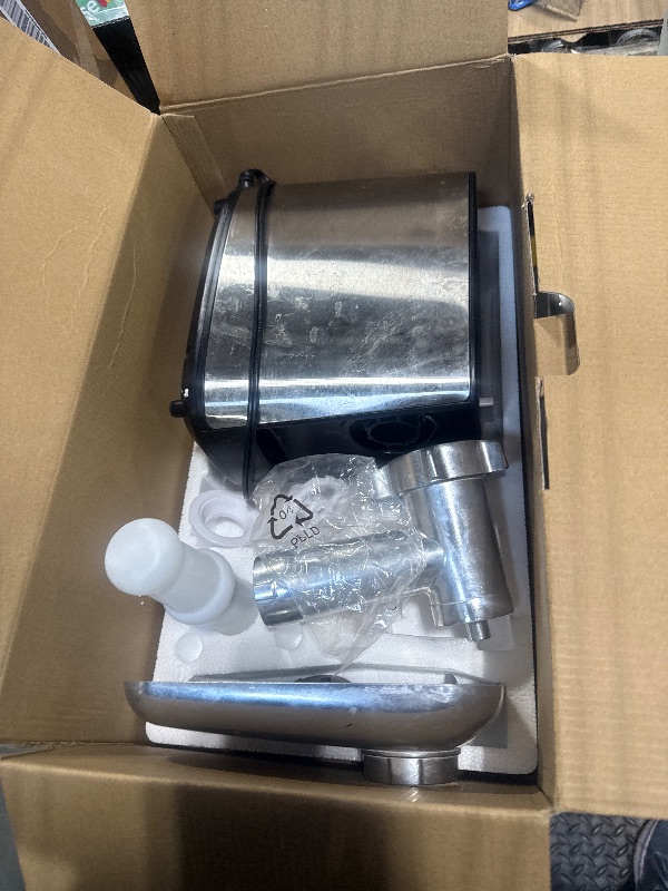 Photo 1 of ***VERY USED*** Sinyder Electric Meat Grinder,3000 Max Heavy Duty Stainless Steel Meat Mincer with 2 Blades,3 Grinding Plates,3 Sausage Stuffer Tubes & Kubbe Kit for Home & Kitchen Using