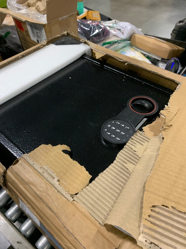 Photo 1 of [27.6" Tall] Extra Large Safe for Home Use, Digital Home Safe Box with Electronic Keypad, Spare Keys and Removable Shelf, Anti-theft Security Safes for Documents Money Valuables