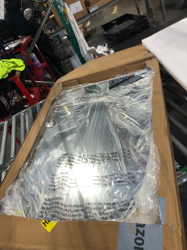 Photo 1 of *USED*
FUNFOLLOW Silver Medicine Cabinet with Mirror,Bathroom Arched Medicine Cabinet Wall Mounted, Modern Vanity Mirror with Storage,Bathroom Storage Cabinet with Adjustable Shelves,Not Recessed,24x36 Inch