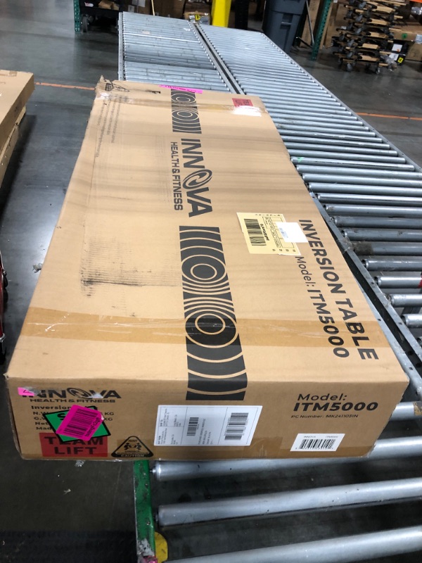 Photo 1 of **ASSEMBLY INSTRUCTIONS INCLUDED** Innova ITM5000 Therapeutic Heat and Shiatsu Massage Inversion Table