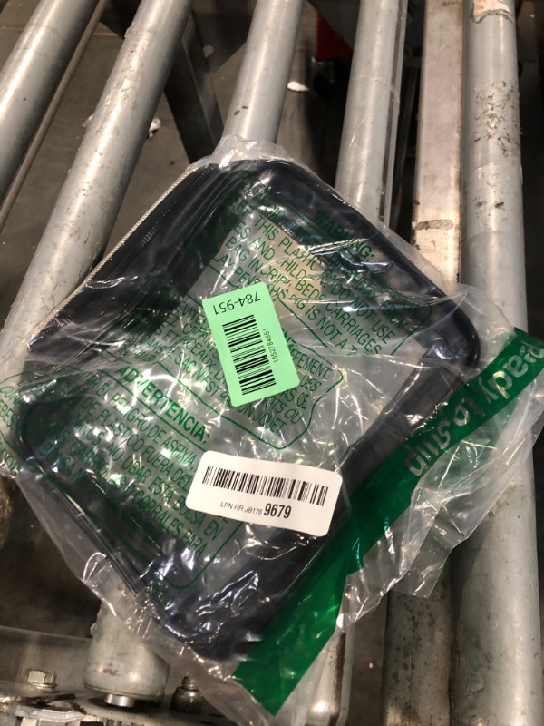 Photo 1 of **MISSING 2**ONLY ONE**
PACKISM Clear Makeup Bag 3 Medium - Soft Frame TSA Approved Toiletry Bag Perfect for Travel-size Bottles, Multipurpose Organizer Car Storage Bag with Color-Edged, Black