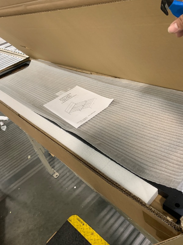 Photo 1 of IDEALHOUSE Full Bed Frame with Headboard, Platform Bed Frame with Safe Rounded Corners & Strong Metal Slats Support, Mattress Foundation/Noise-Free/No Box Spring Needed