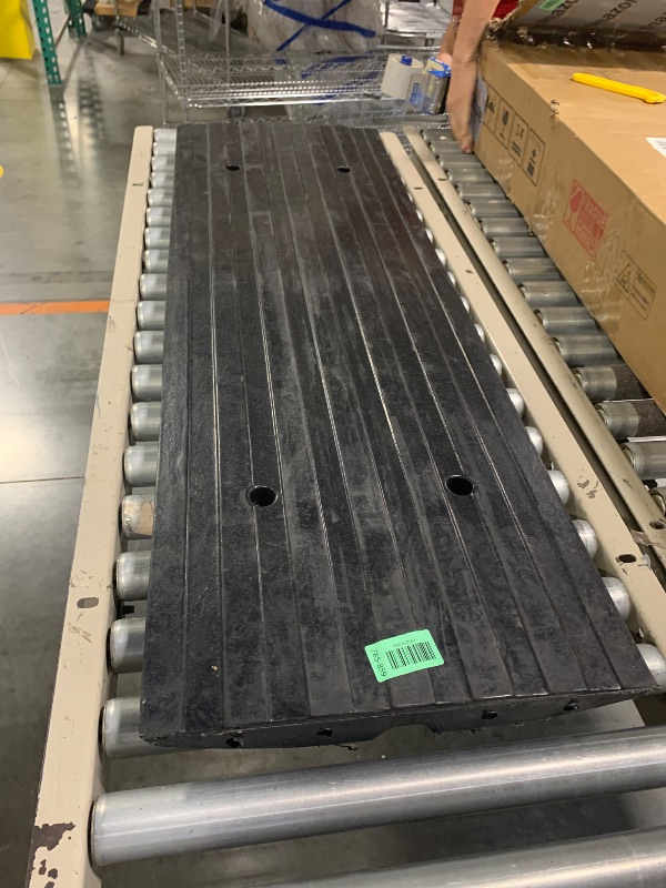 Photo 1 of ** SIMILAR** Pyle Car Driveway Curb Ramp - Heavy Duty Rubber Threshold Ramp - Also for Loading Dock, Garage, Sidewalk, Truck, Scooter, Bike, Motorcycle, Wheelchair Mobility & Other Vehicle - Pyle PCRBDR24