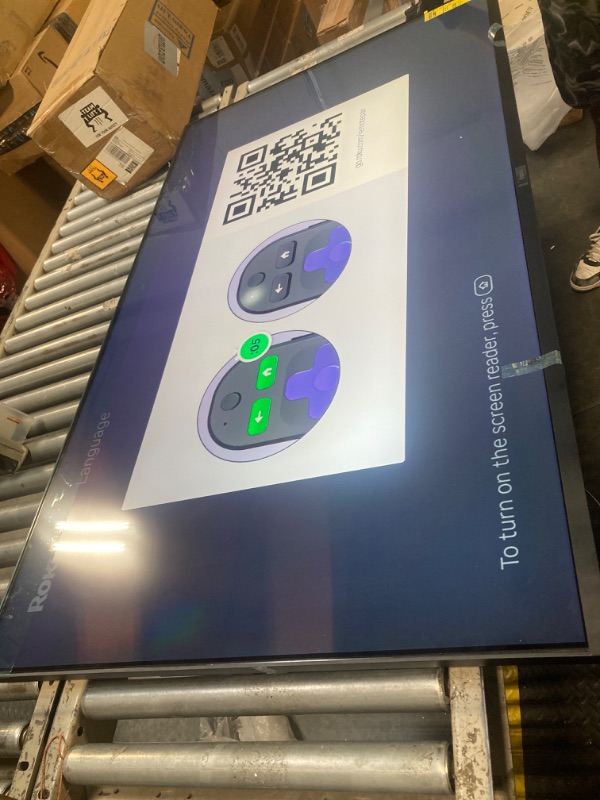 Photo 1 of ** NEW ITEM** Roku Smart TV 2025 – 65-Inch Pro Series, Mini-LED TV – RokuTV with Backlit Voice Remote Pro – Flat Screen 4K QLED Television with 120Hz Refresh Rate & Dolby Vision IQ, Live News, Sports, Entertainment