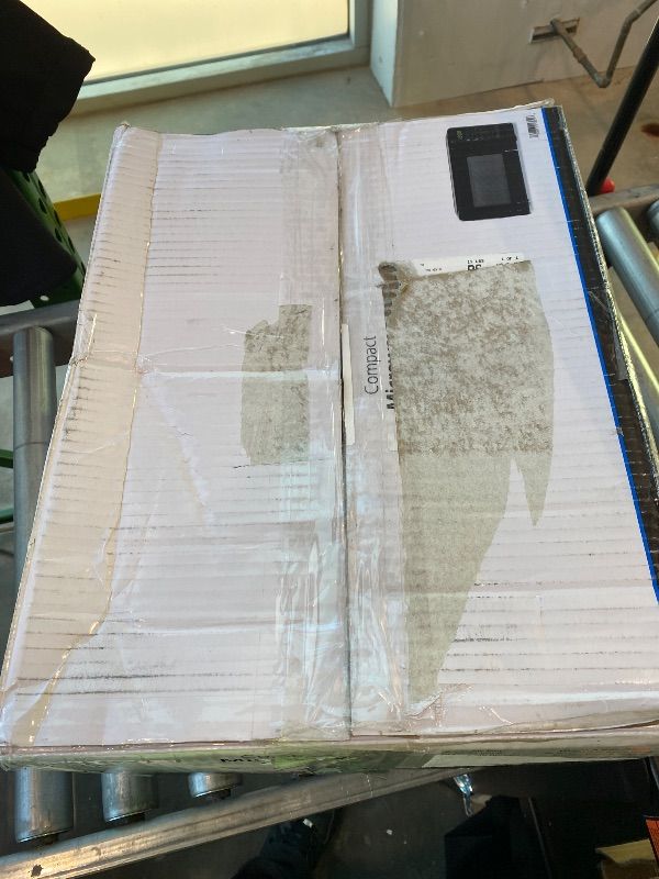 Photo 1 of **NOT A MICROWAVE, JUST IN BOX** Mr. Coffee Compact Espresso Maker, Espresso Machine With Steam Wand, 15-Bar Pump Automatic Espresso Machine