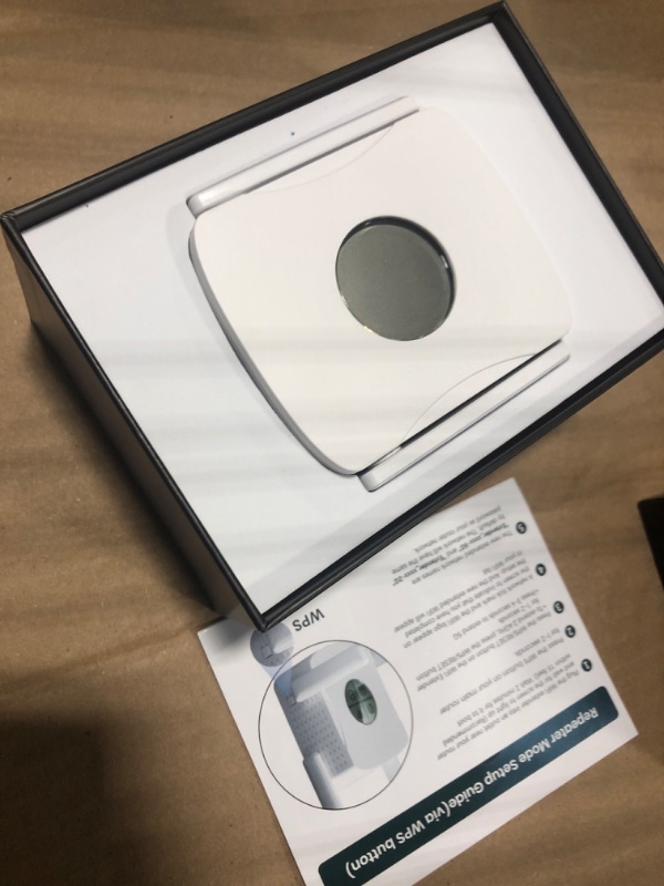 Photo 1 of 2400Mbps WiFi 6 Extender Signal Booster - 10K Sq.Ft Coverage w/5X Faster Internet Booster for Home & Outdoor | 5GHz Dual-Band Wireless Repeater with Ethernet Port, 4 Antennas Long Range for Router